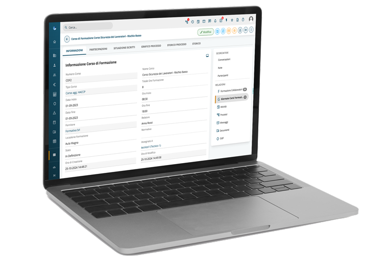 gestionale formazione